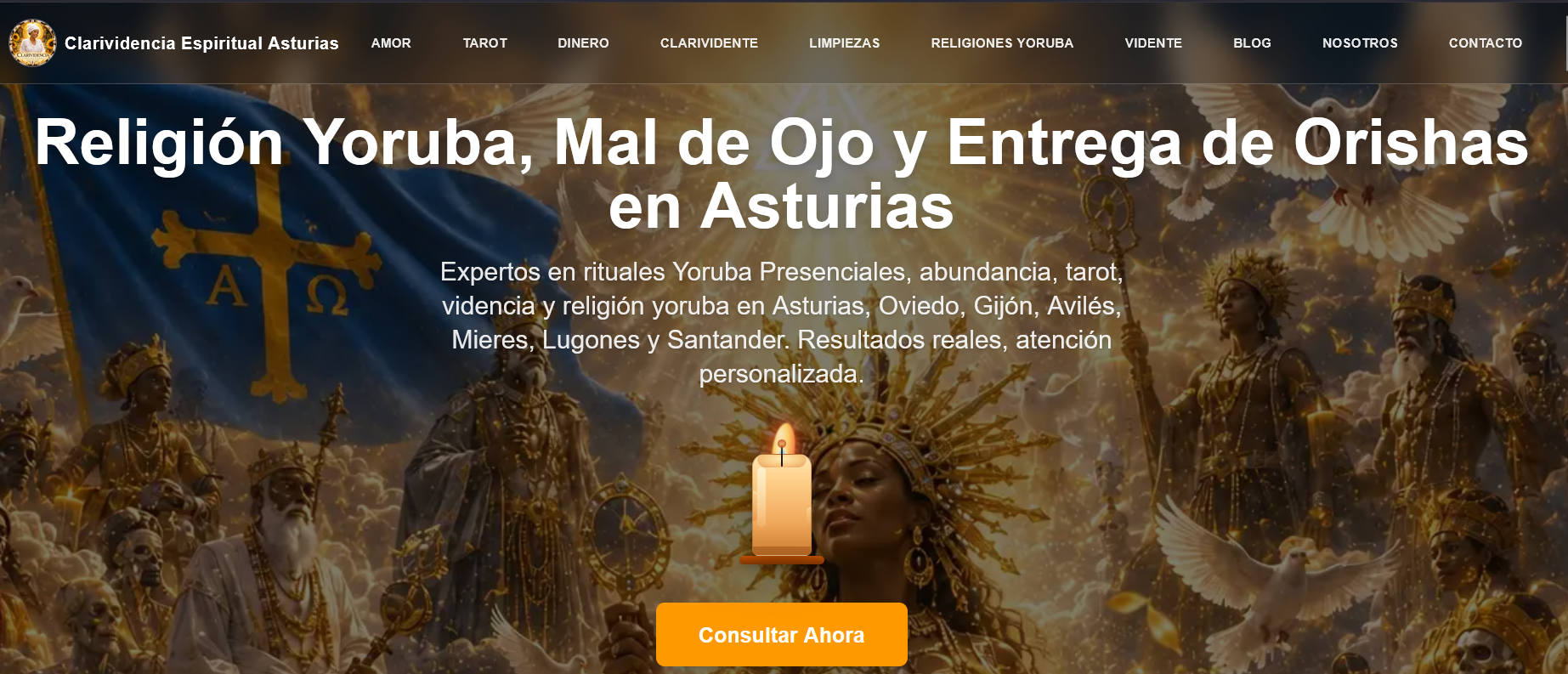 Página de inicio de Clarividencia Espiritual Asturias